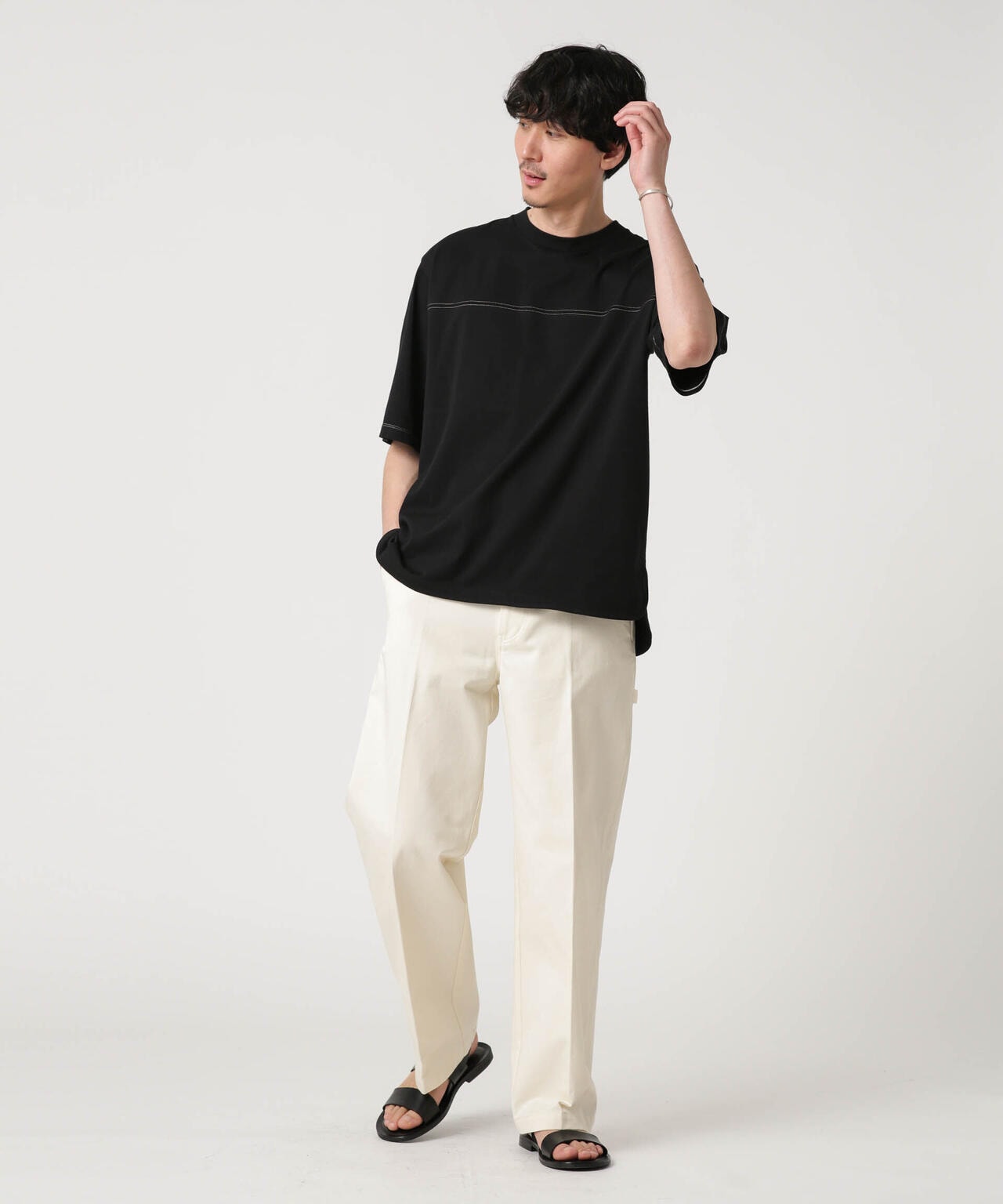 LB.03/コットンフットボールTシャツ 6683124246