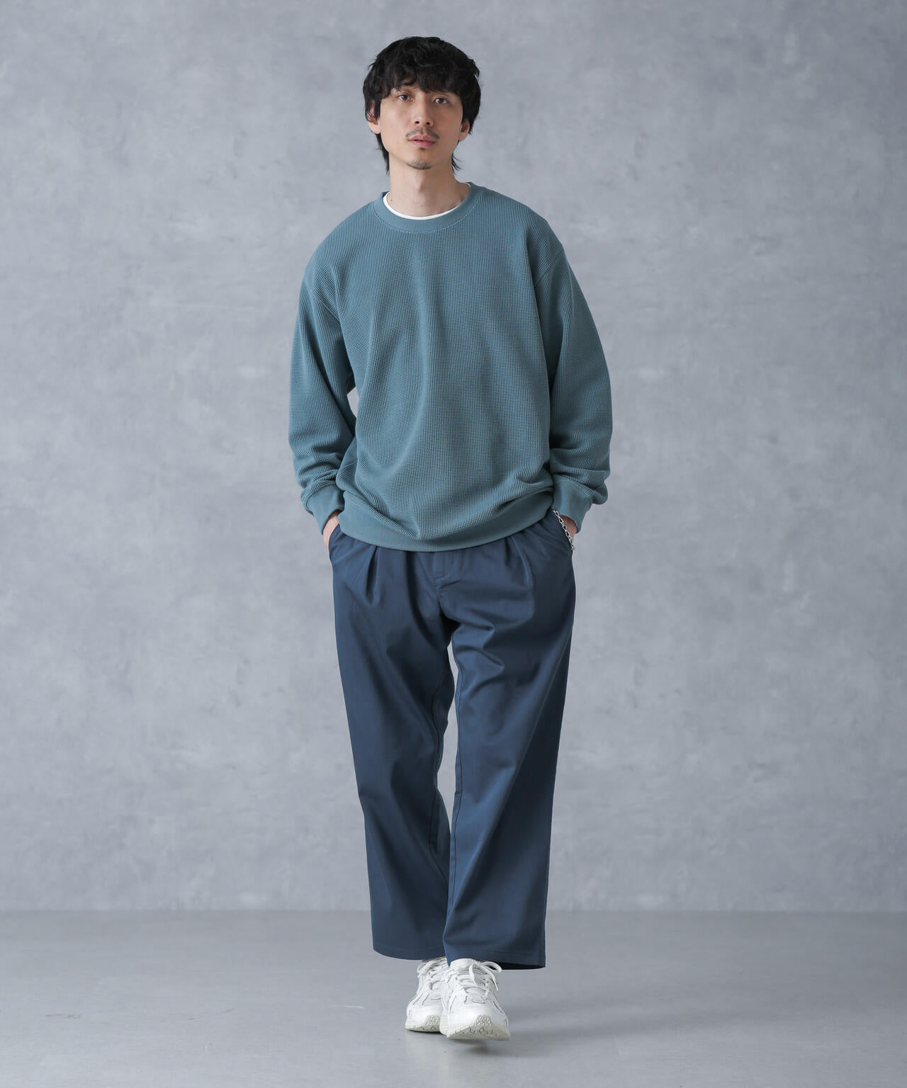 ソラーロストレッチツイルストレートパンツ(セットアップ可) 6684127211