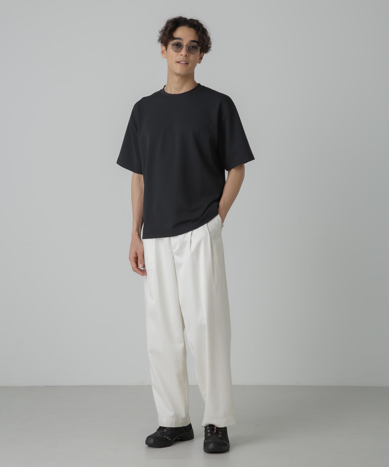 梨地ダンボールリラックスTシャツ(セットアップ可) 6724124230