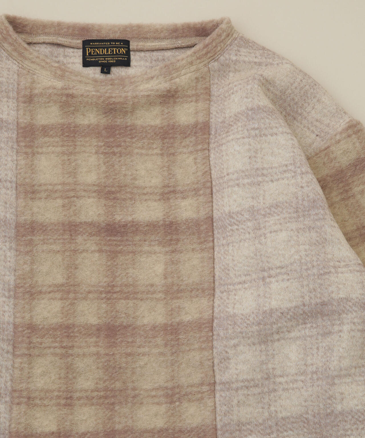 Pendleton/別注 Multi Panel Crew Pullover 6702222140