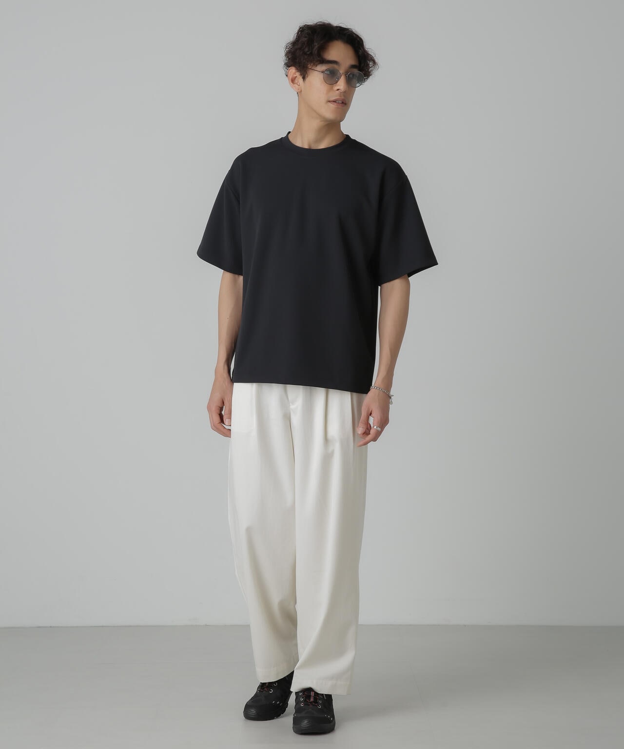 梨地ダンボールリラックスTシャツ(セットアップ可) 6724124230