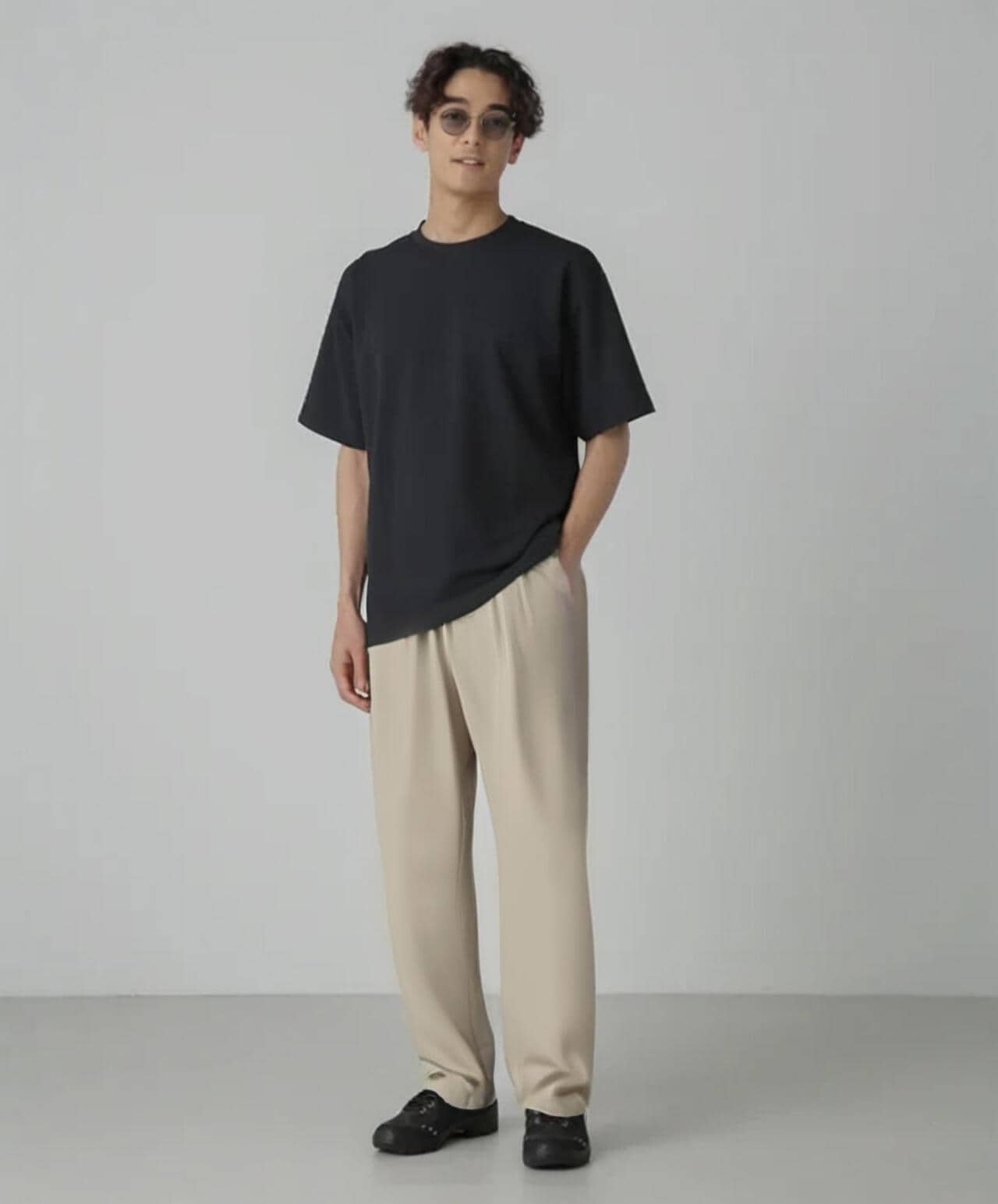 梨地ダンボールリラックスTシャツ(セットアップ可) 6724124230