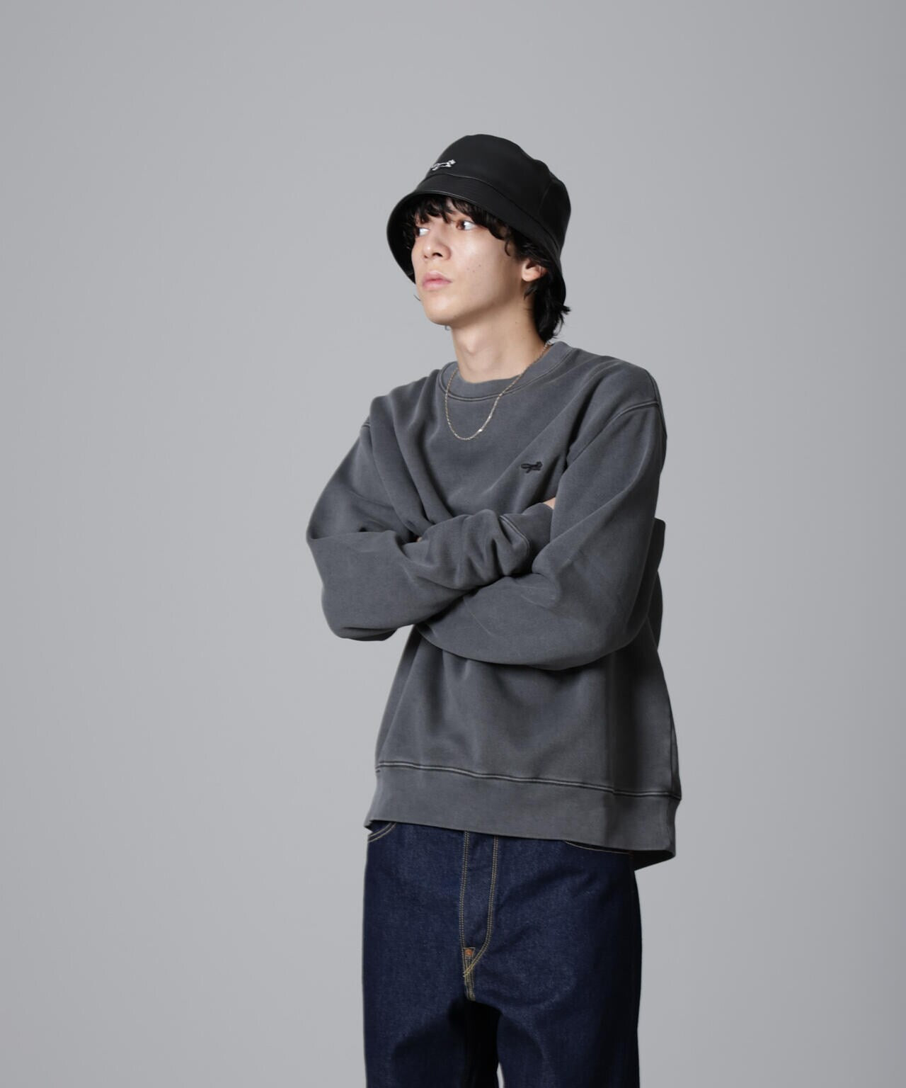 PENNEYS BLACK ピグメントスウェット 6724223233
