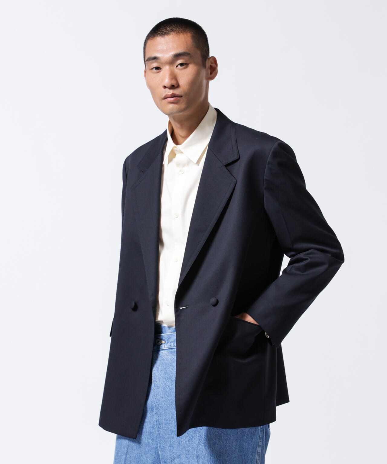 ASSEMBLANC(アッサンブロン)」VIST Gabardine オーバー ジャケット