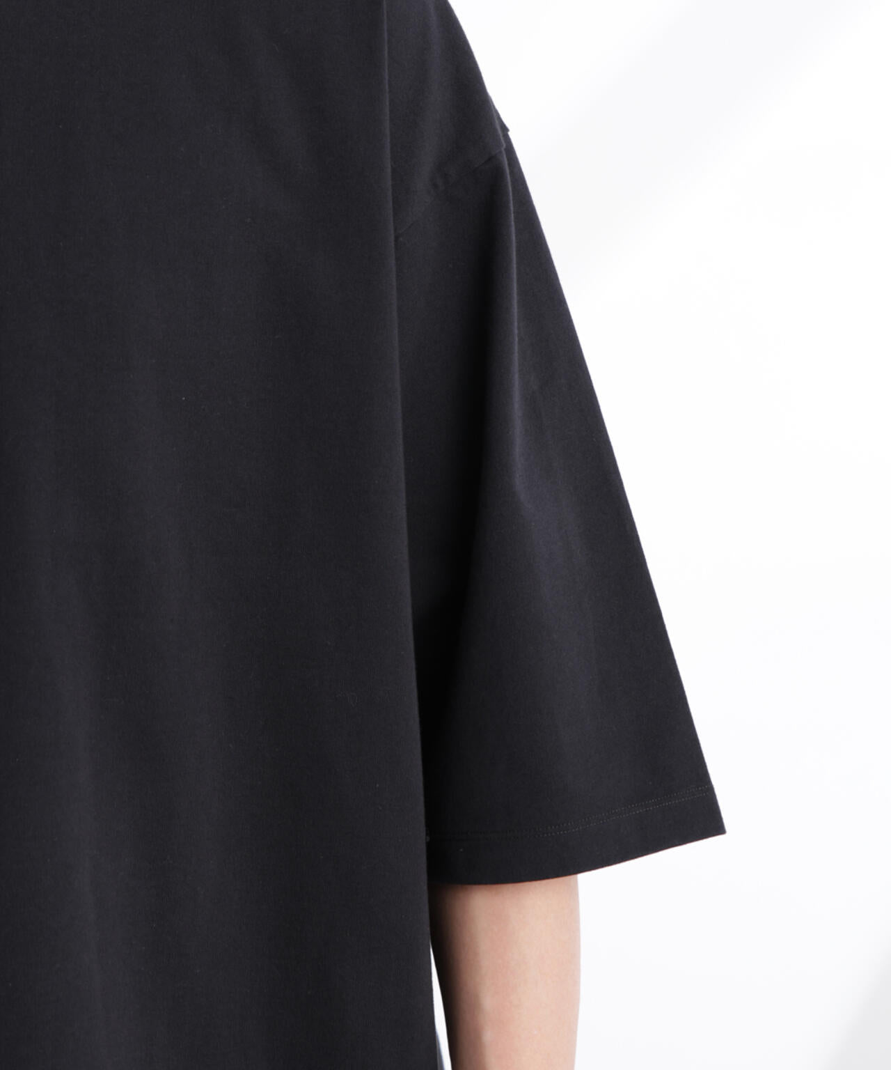 ルーズフィットワイドスリーブTシャツ 7分袖 6725124224
