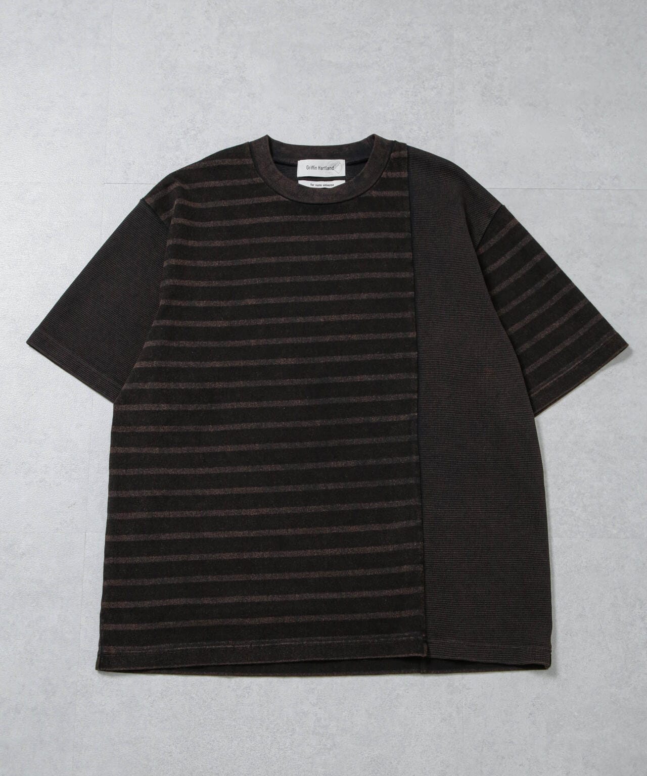「GriffinHartland」別注製品染めボーダーTシャツ 6684124230