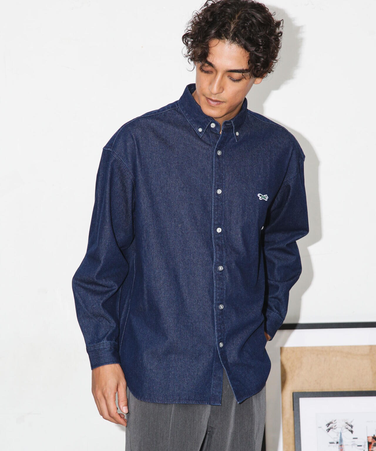 「Penney's別注」デニムシャツ 長袖 6723220221
