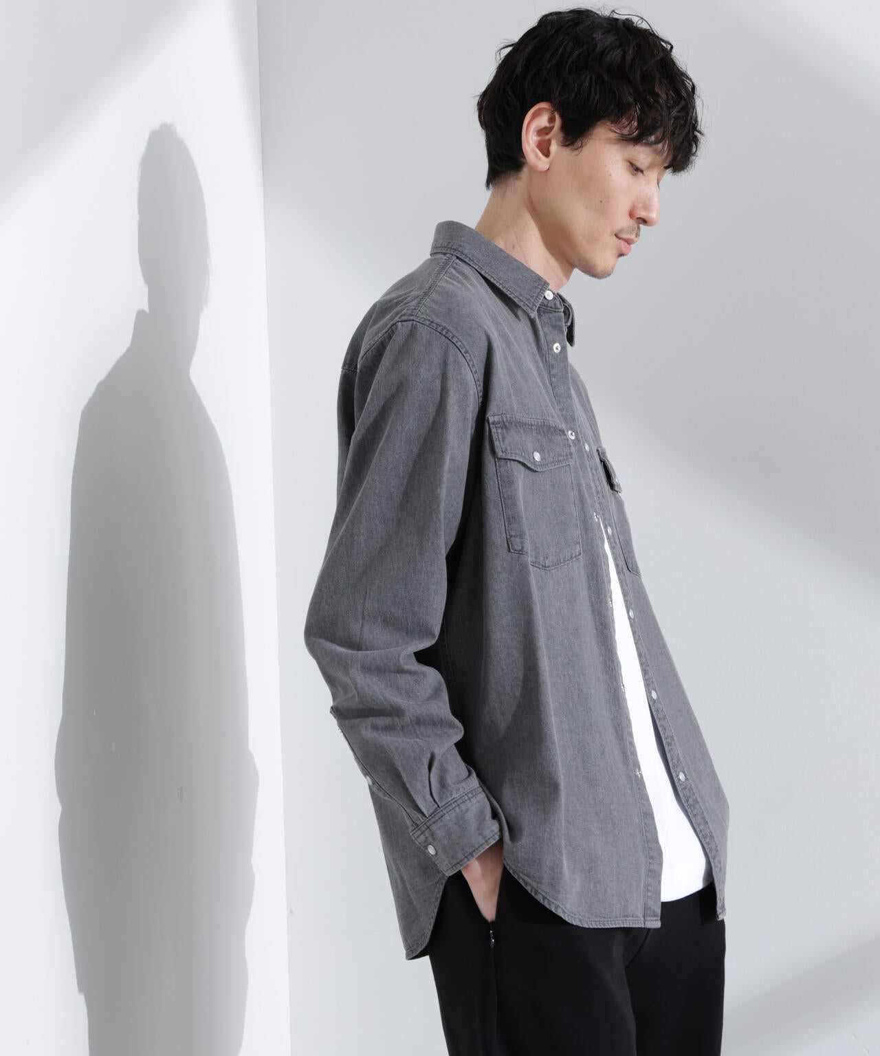「MC」”TIMELESS WARDROBE” デニムシャツ 6685120222