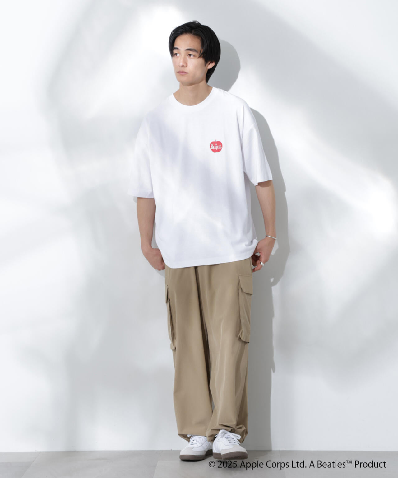 Anti Soaked(R)×BEATLES APPLEロゴ 汗染み防止Tシャツ 6685124220