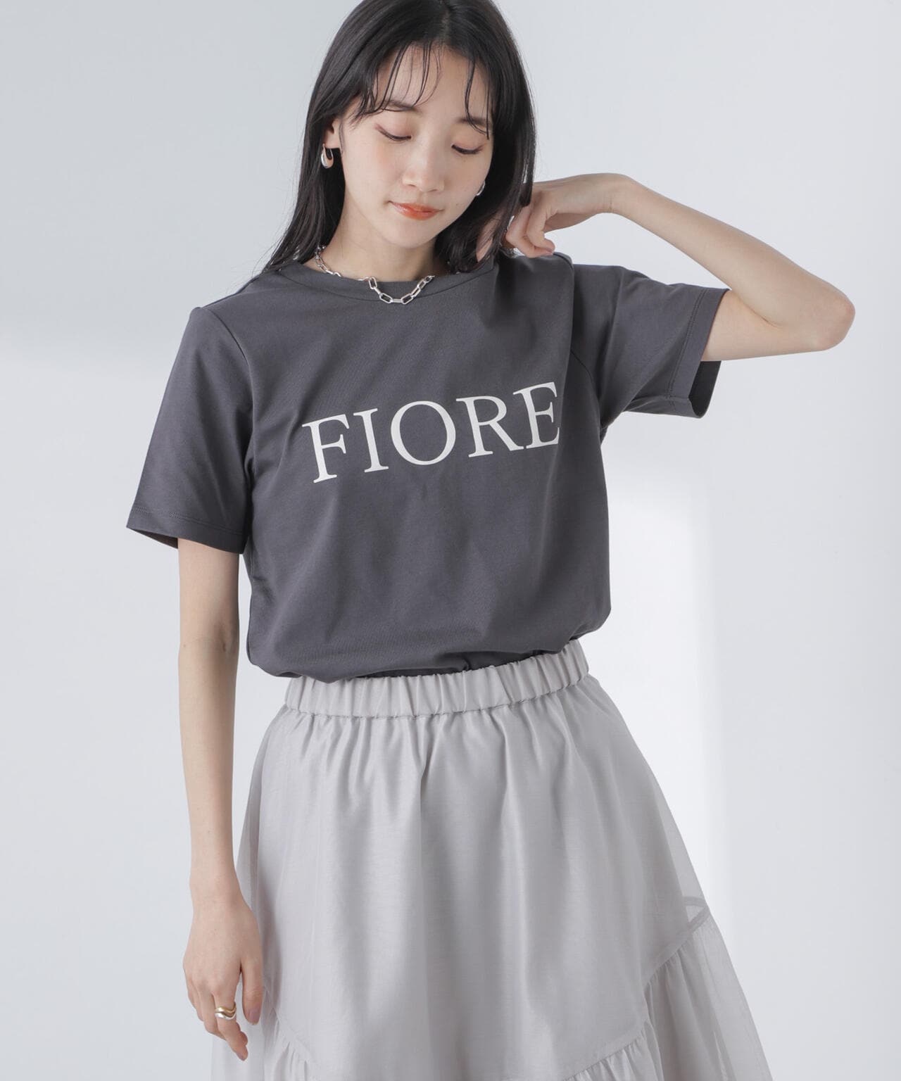ロゴプリントTシャツ 6734124309