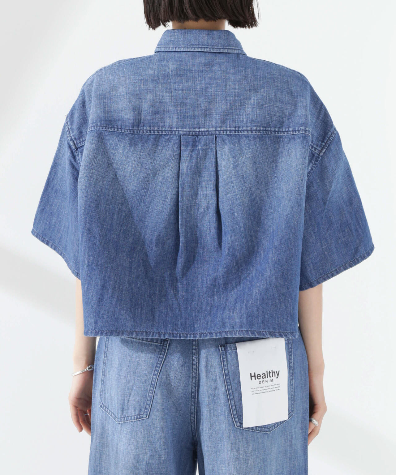 Healthy DENIM/Breezy Rosehip 半袖シャツ 6715121005