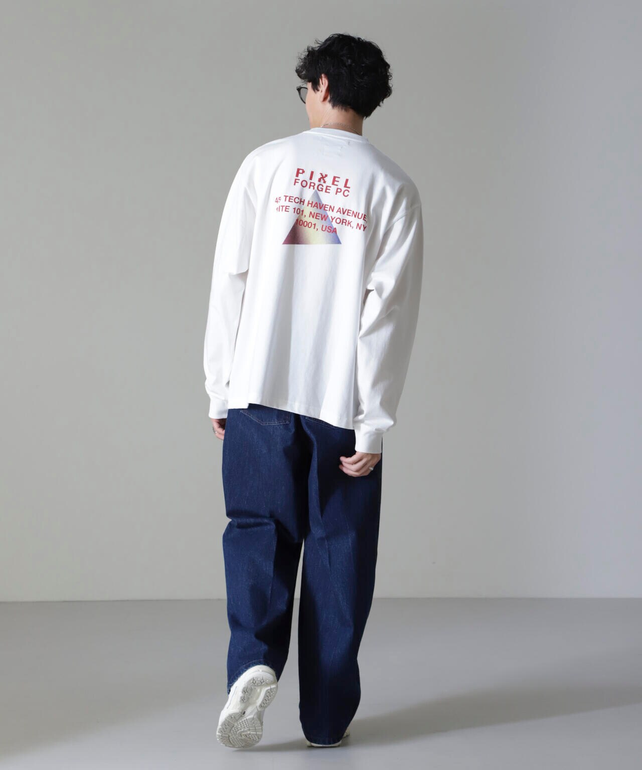 「MOFFISIE2.0」オリジナルプリントTシャツ長袖 6724223212