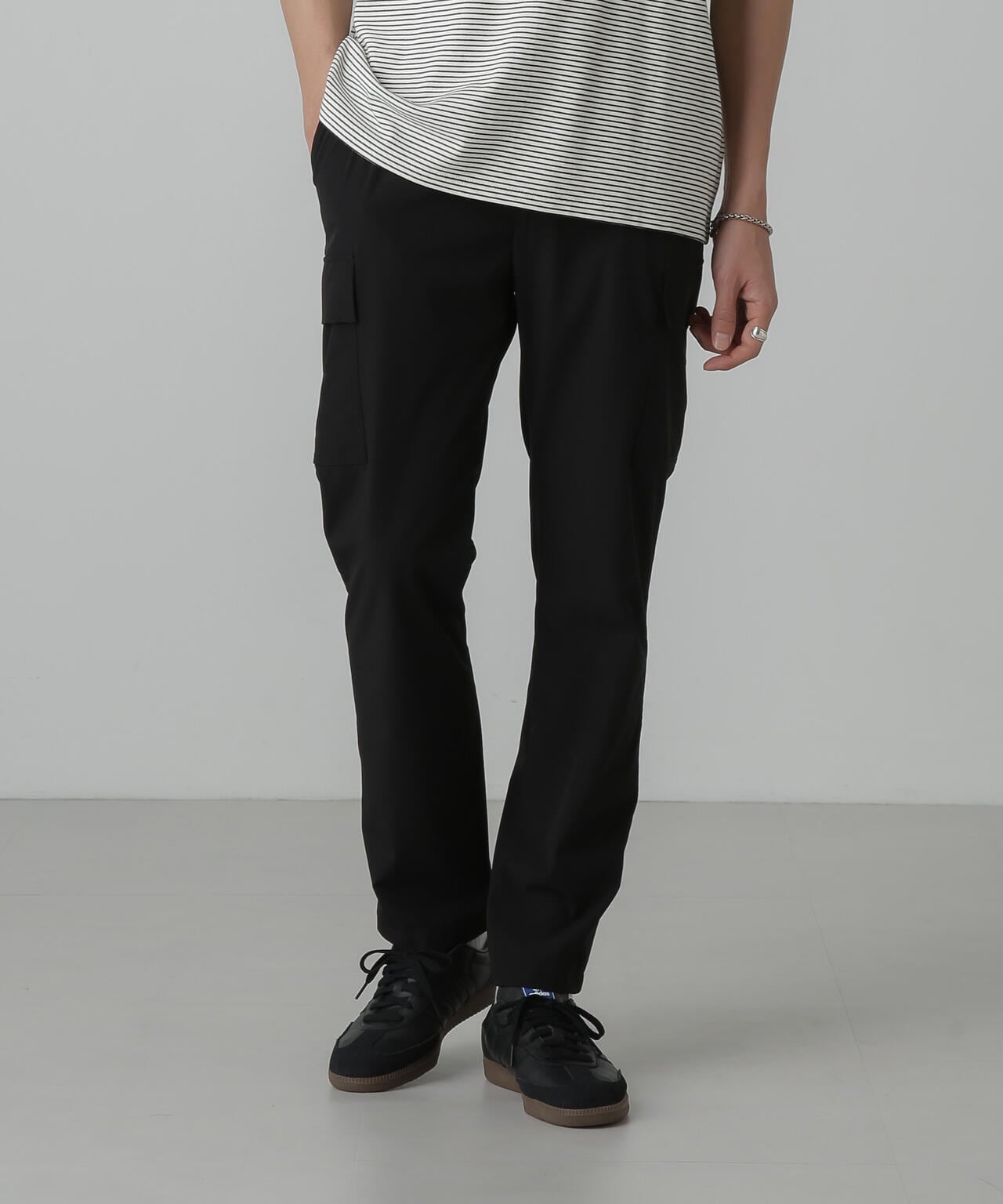 「N trousers」スリムストレッチ カーゴパンツ 6684127237