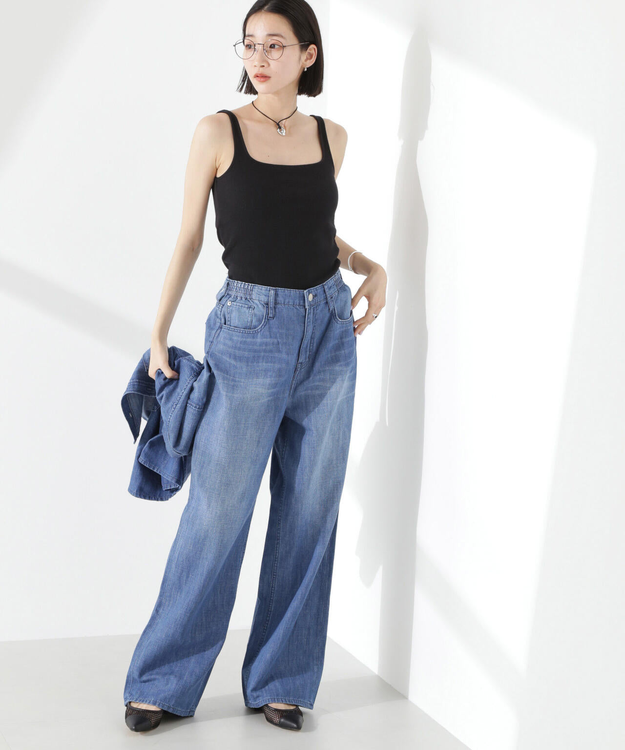 Healthy DENIM/Breezy Pink Pepper Easy デニム 6715127039