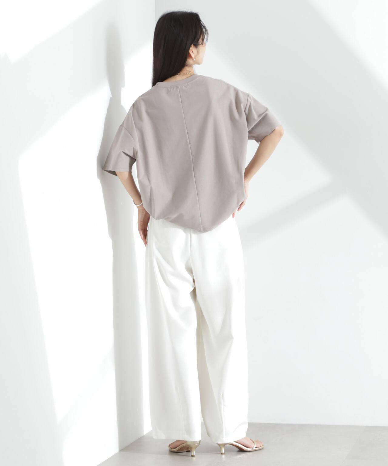 「MC」coveross(R)ツイル調 冷感プレーティング天竺Tシャツ 6695124318