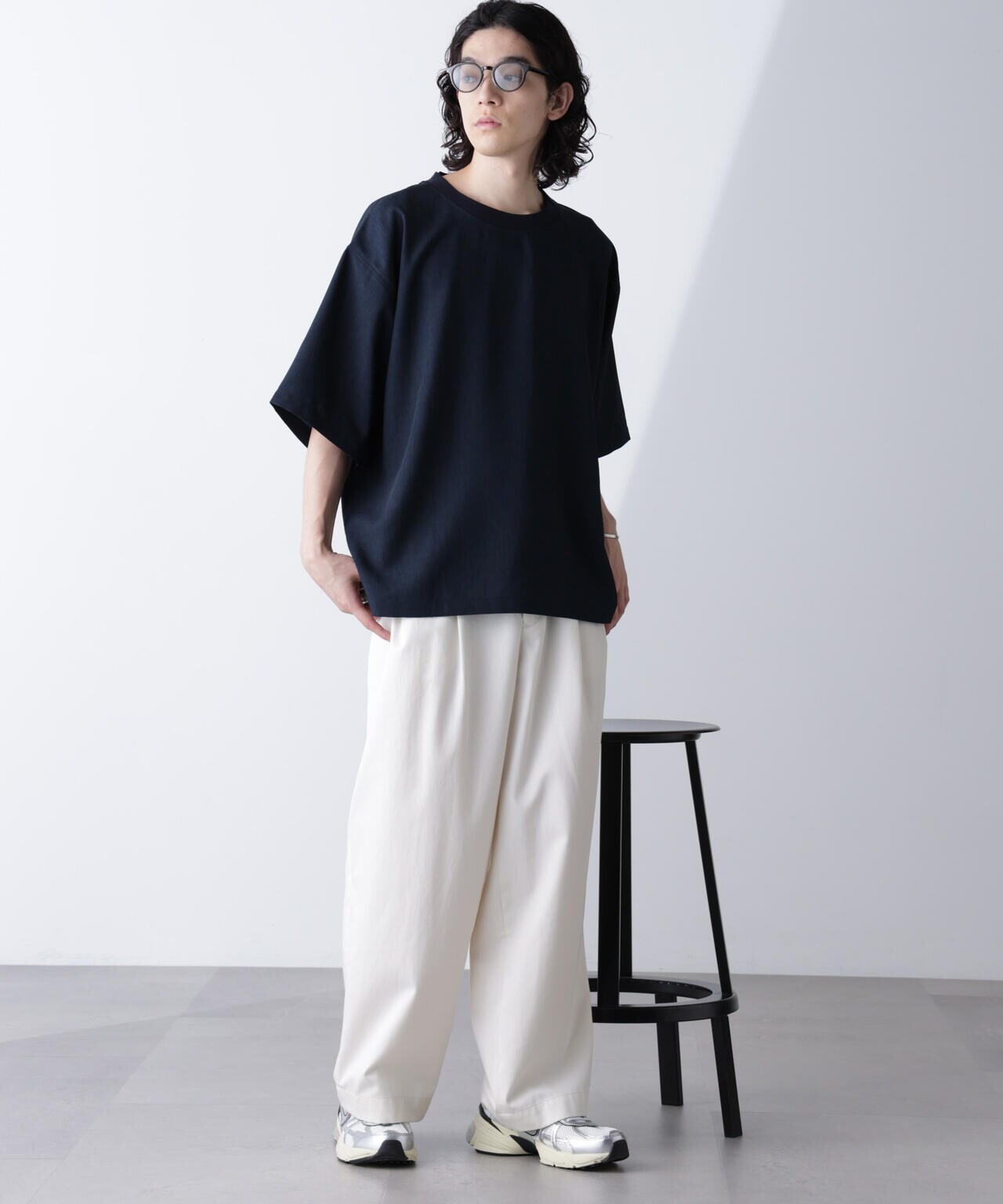 テックリネン布帛Tシャツ 半袖(セットアップ可) 6724224230