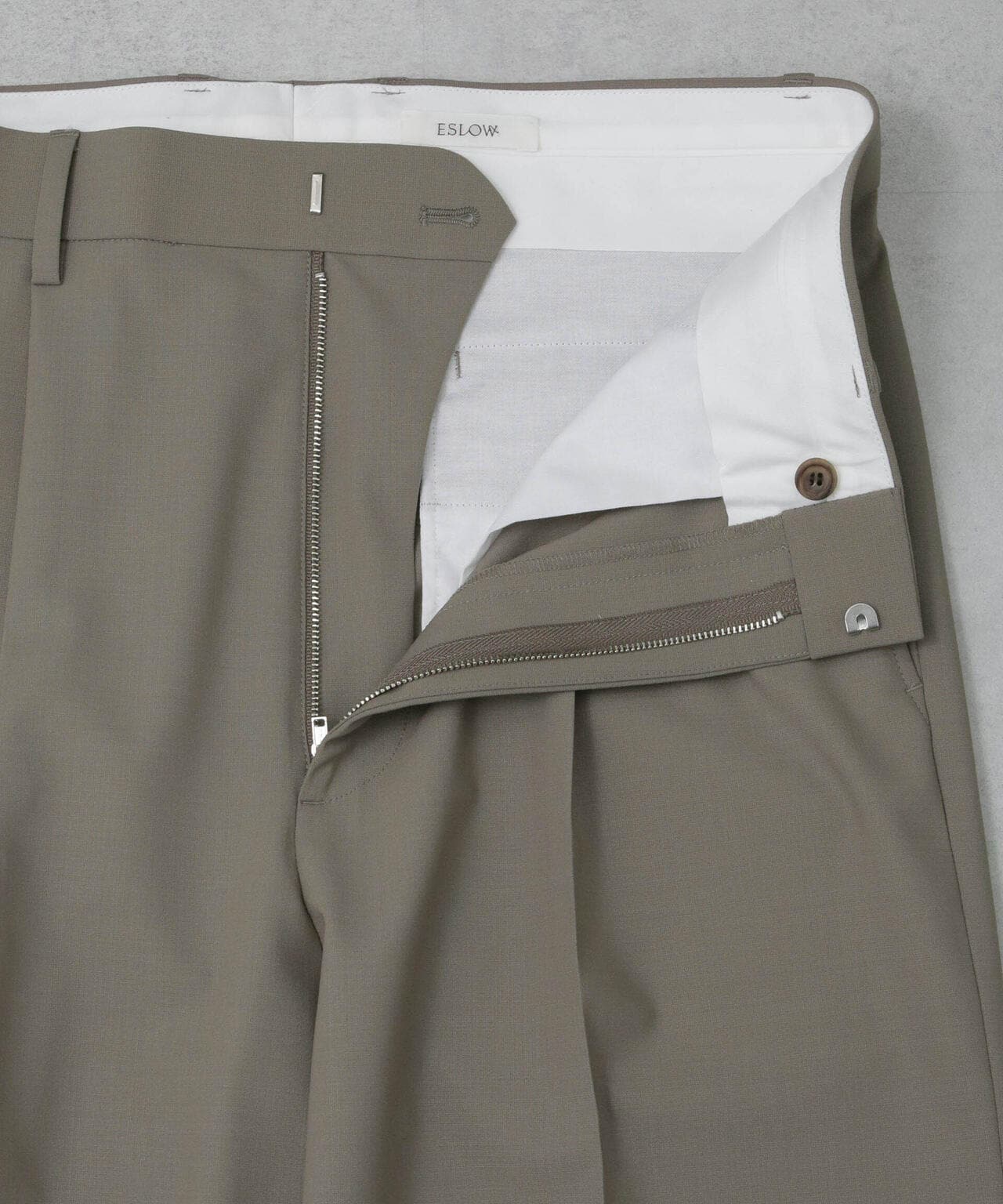 ESLOW/ONE TUCK PANTS 6704127075