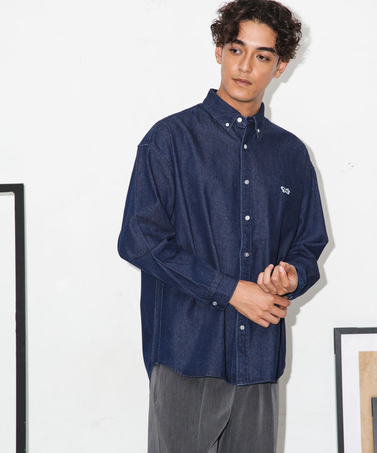 「Penney's別注」デニムシャツ 長袖 6723220221