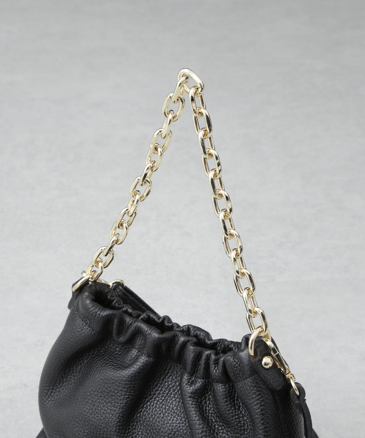 AULENTTI/2WAY レザーチェーンショルダーバッグ 6715132054