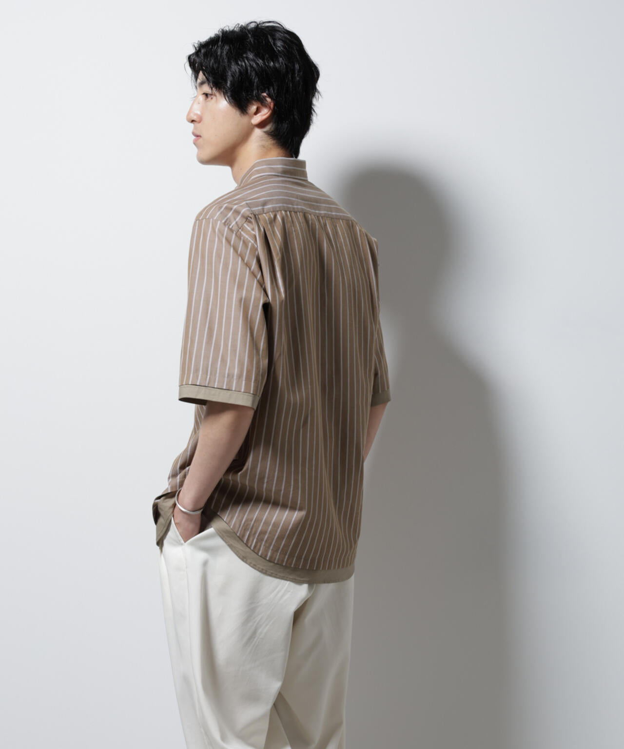 WEB限定/クレイジーストライプシャツ 半袖 2 6725121231
