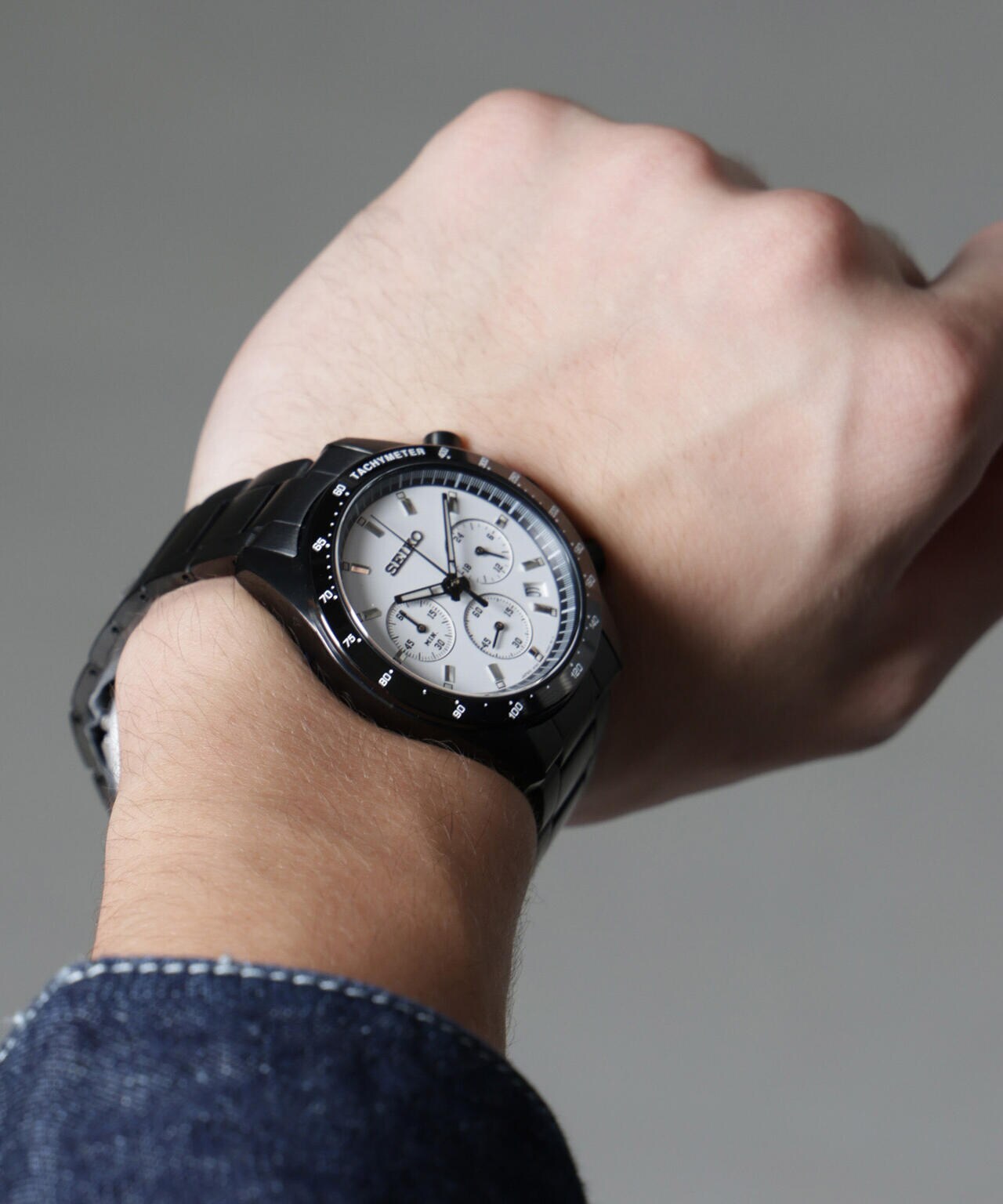 SEIKO/別注セイコー×ナノ・ユニバース クオーツクロノグラフ 6705137038