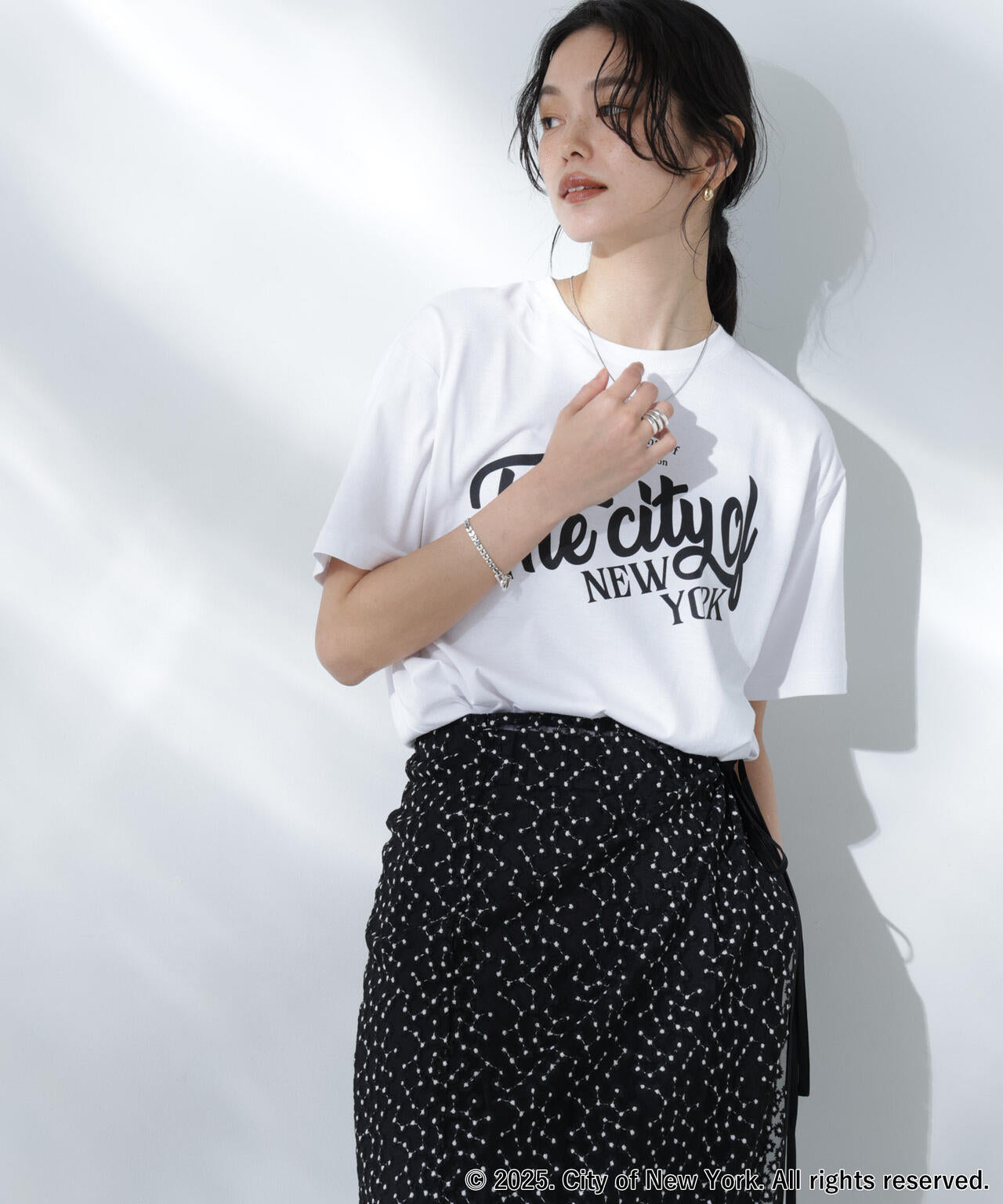 GOOD ROCK SPEED×Anti Soaked(R) 汗染み防止 NYC Tシャツ 6695124308