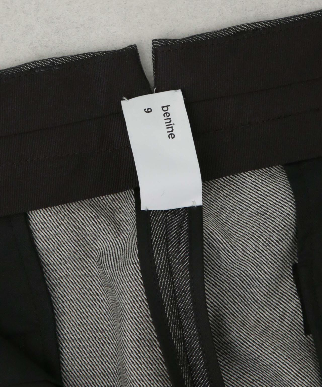 benine 9/Wool Gabardine Two-Tuck Slacks 6705127127