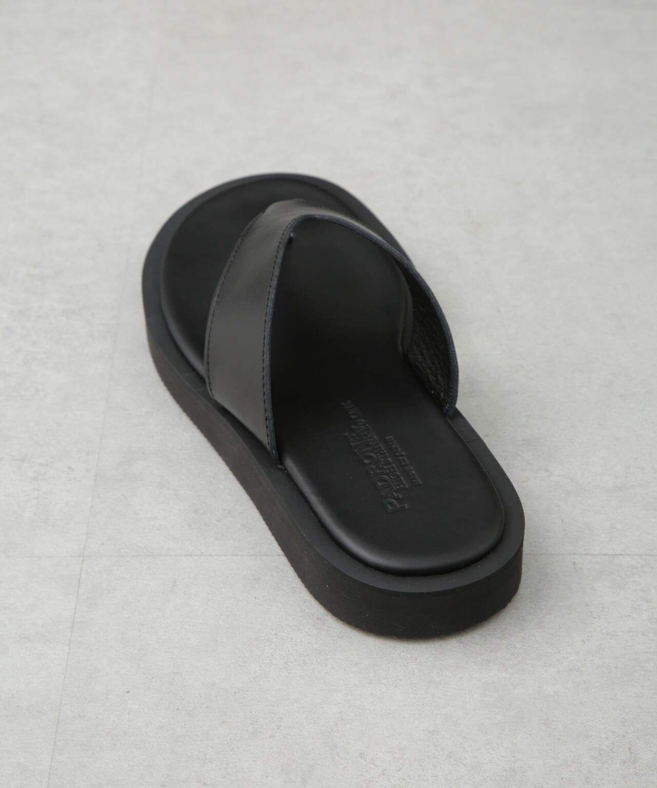 PADRONE THE STANDARD LINE/別注 THONG SANDAL / トングレザーサンダル 6705135033