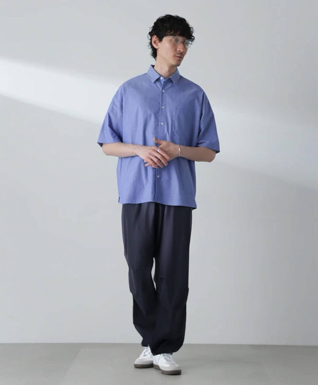 BIGシャンブレーシャツ 半袖 6724221215