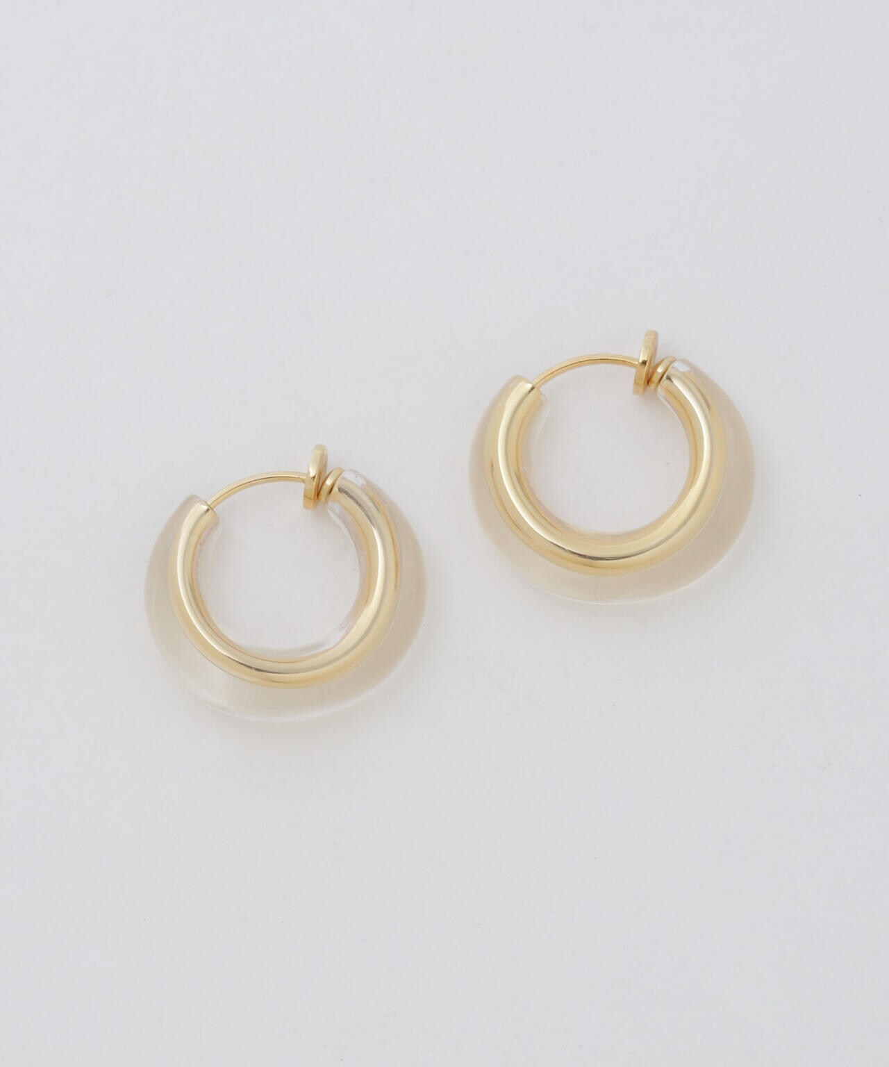 クリアフープピアス 6695145300