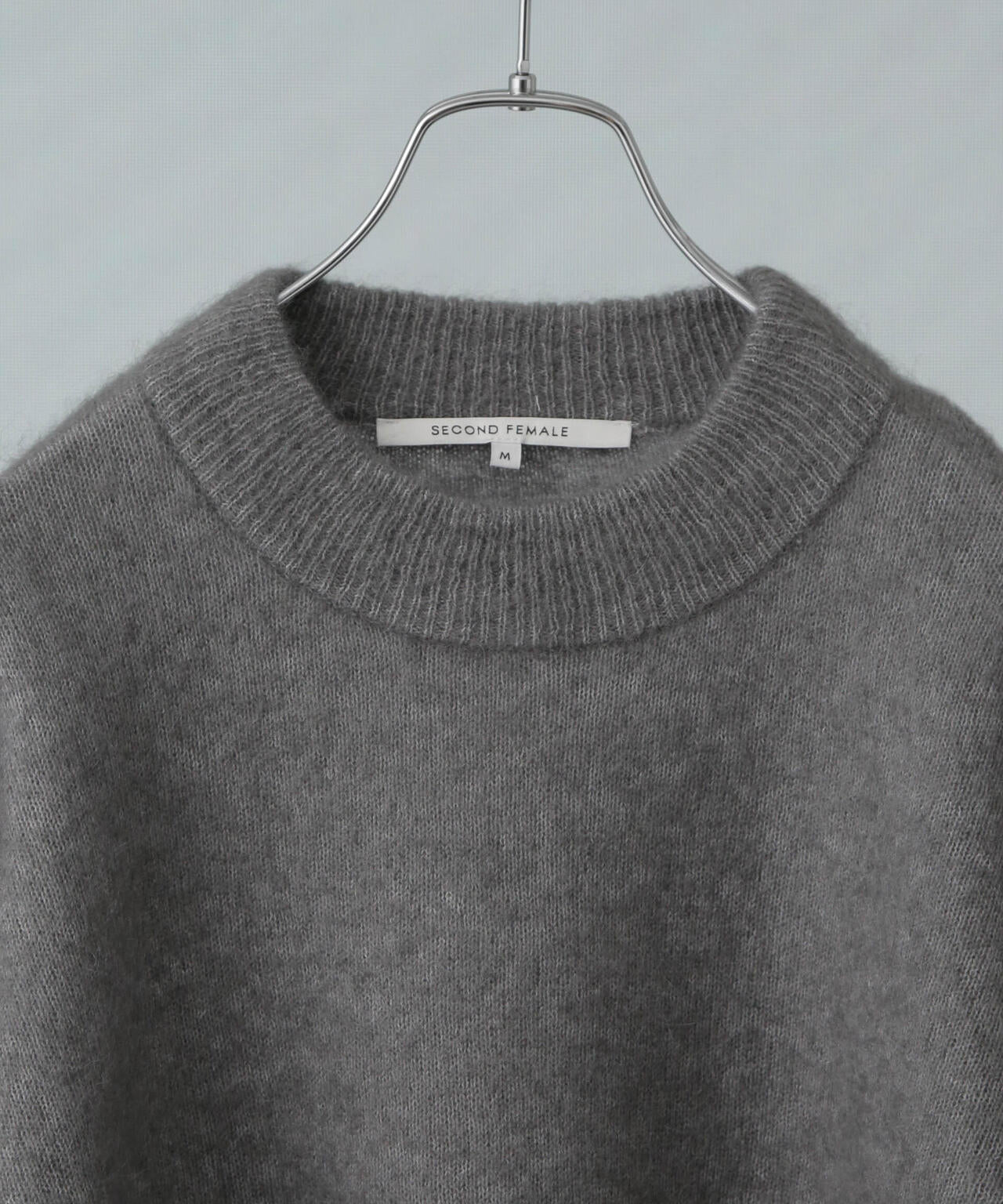 SECOND FEMALE/Brook Knit DropShoulder O-Neck 6714222058