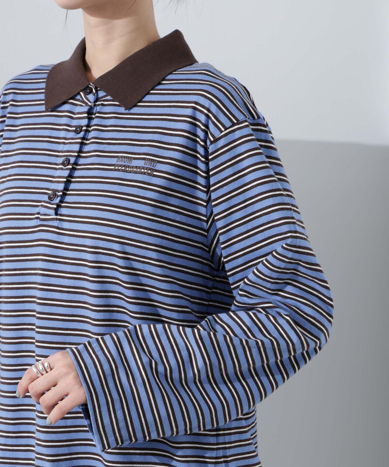 BAUM UND PFERDGARTEN/JEANNI Java Polo Stripe 6715123088