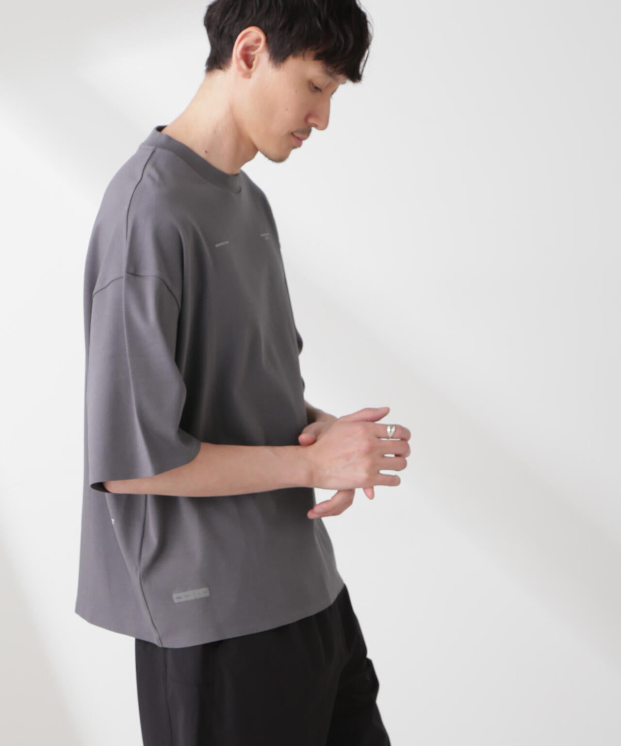 「EVERLAST」 アンチスメル リラックスフィット プリントTシャツ 6685124244