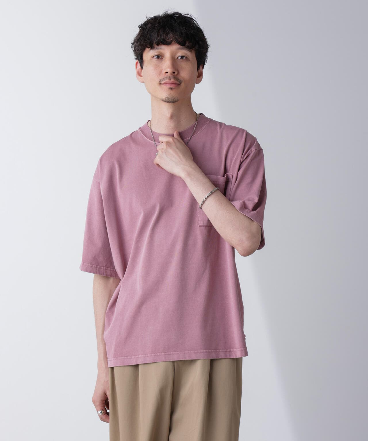 「PENNEYS」別注ピグメントTシャツ 半袖 6724124260
