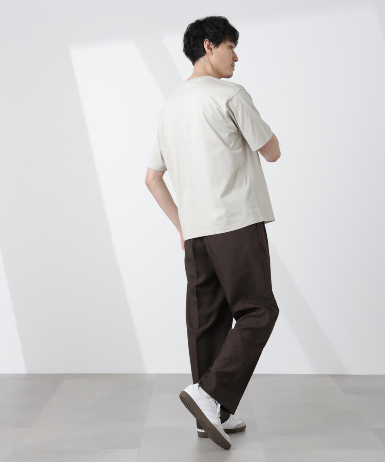 パネルボーダーTシャツ 半袖 6725124230