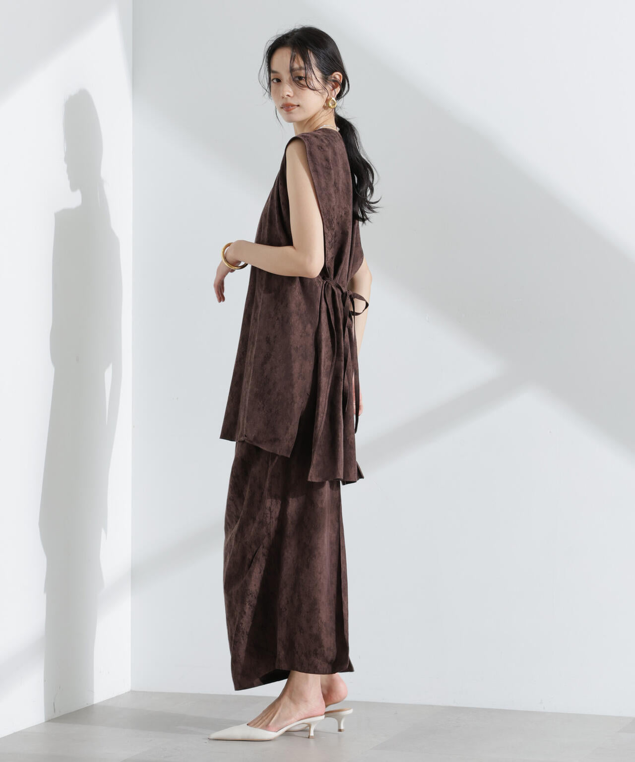 ANTHEM A/MISTY JACQUARD TIGHT SKIRTS(セットアップ可) 6715130012