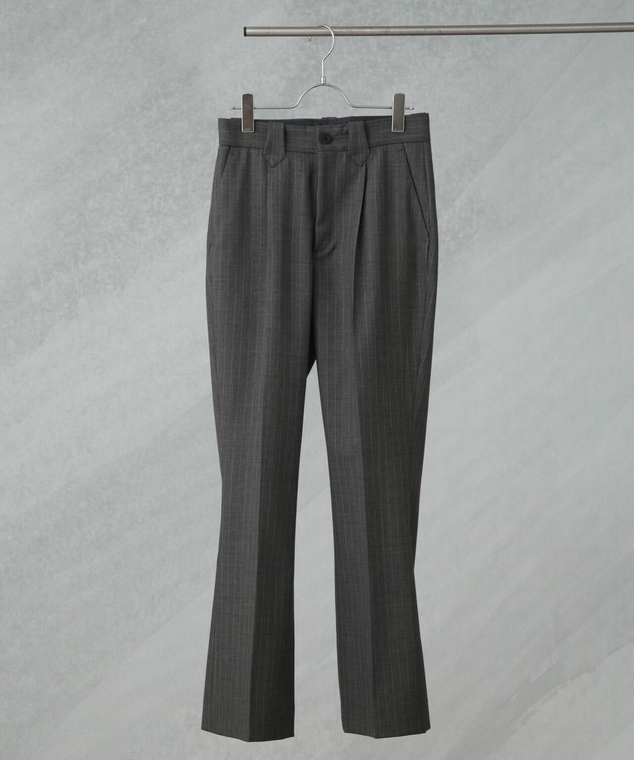 ANTHEM A/WOOL STRIPE WESTERN SLACKS 6715127042