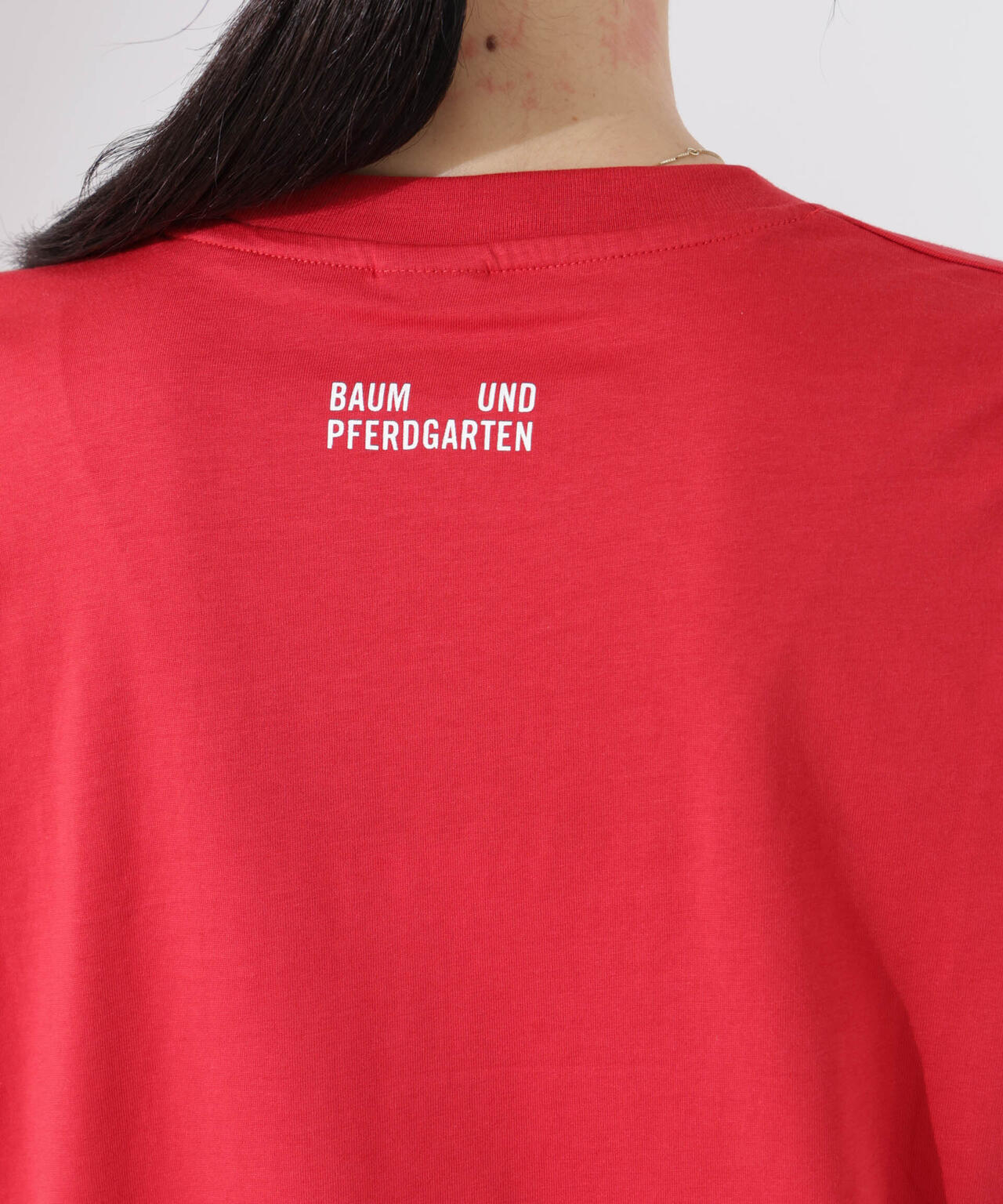 BAUM UND PFERDGARTEN/Organic Cotton jersey Tシャツ 6715124019