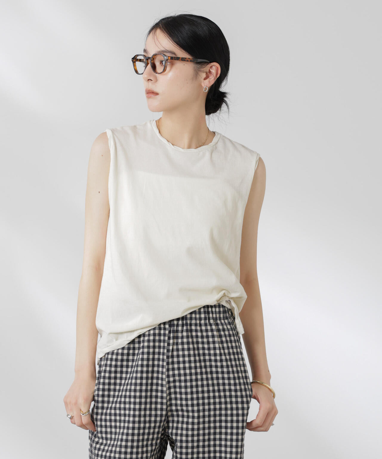 GREYCHORD/SOFIE スリーブレスTシャツ 6715124021