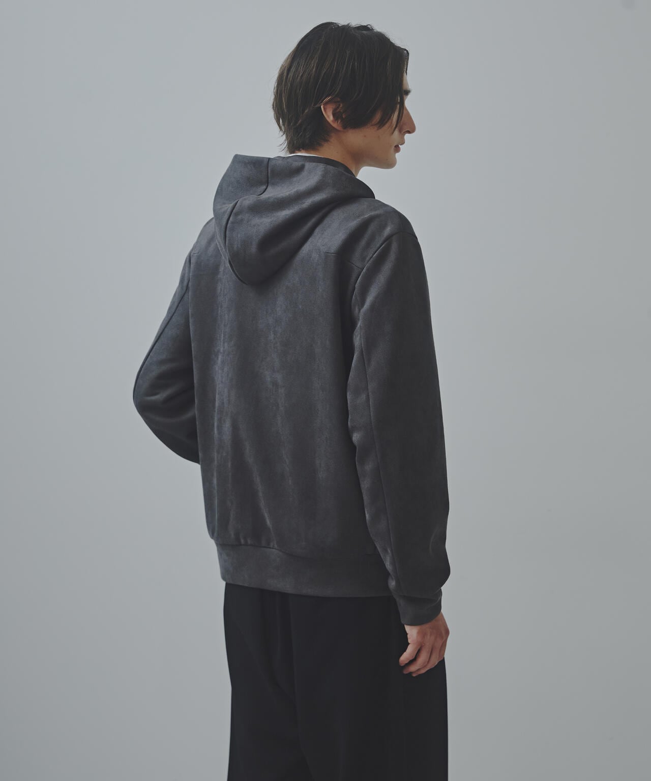 「Commonuse」フェイクスウェードパーカー 6684212220