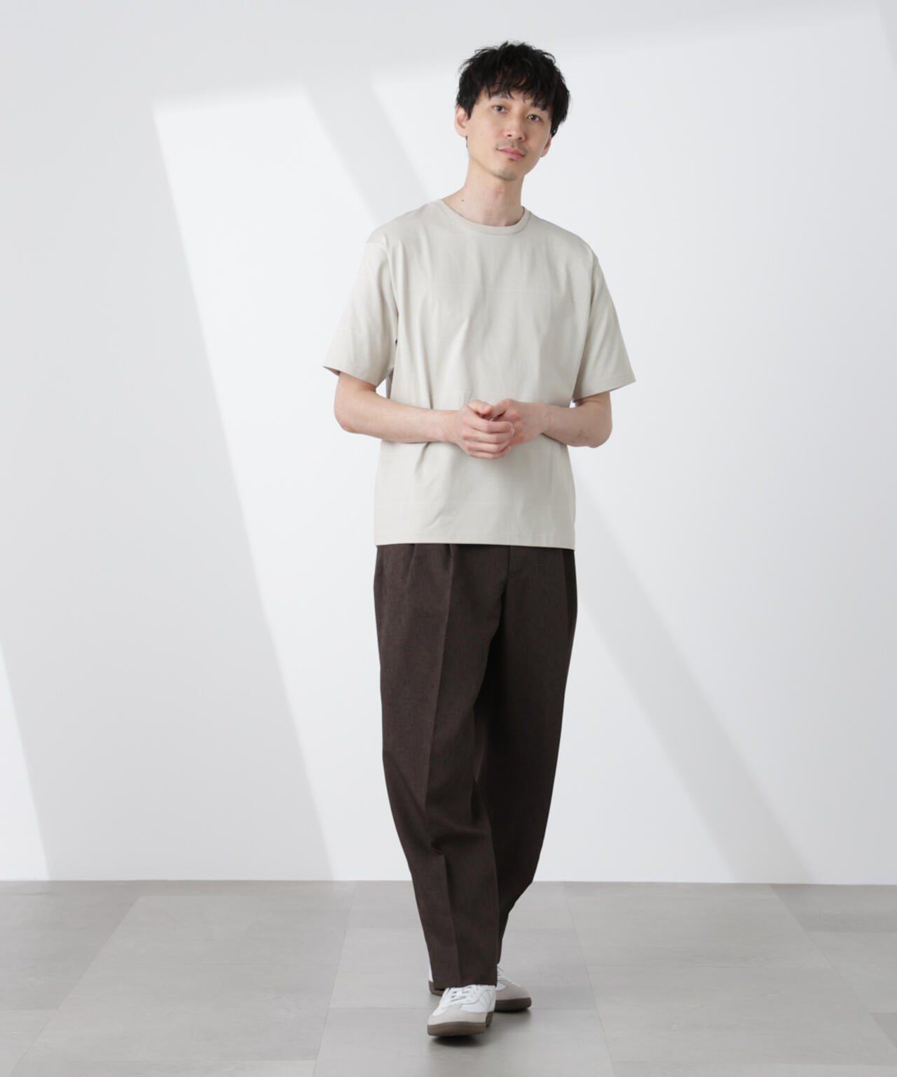 パネルボーダーTシャツ 半袖 6725124230