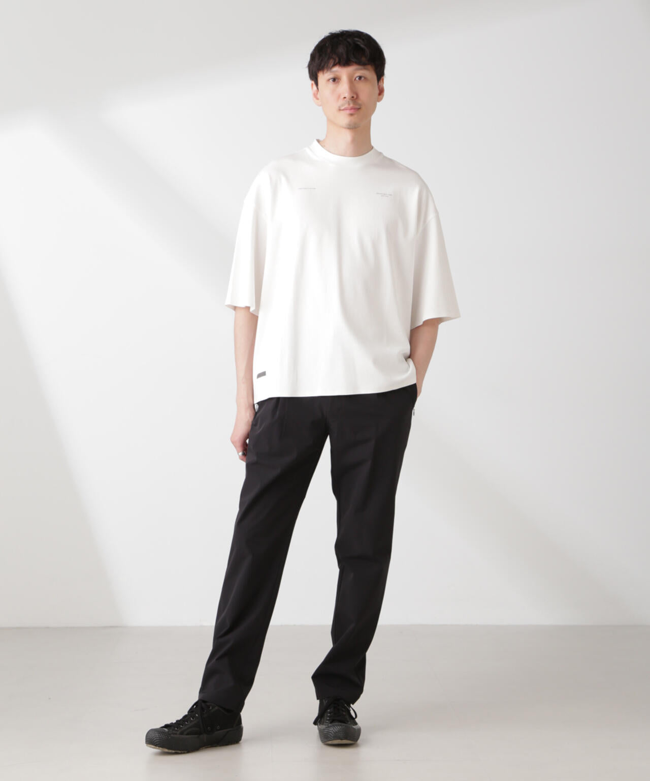 「EVERLAST」 アンチスメル リラックスフィット プリントTシャツ 6685124244