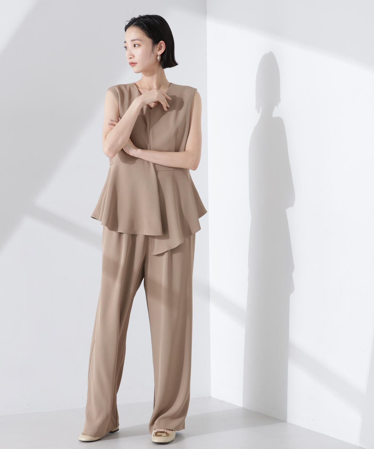 troisieme chaco/ダブルクロス 2WAYセットアップパンツ 6715129003
