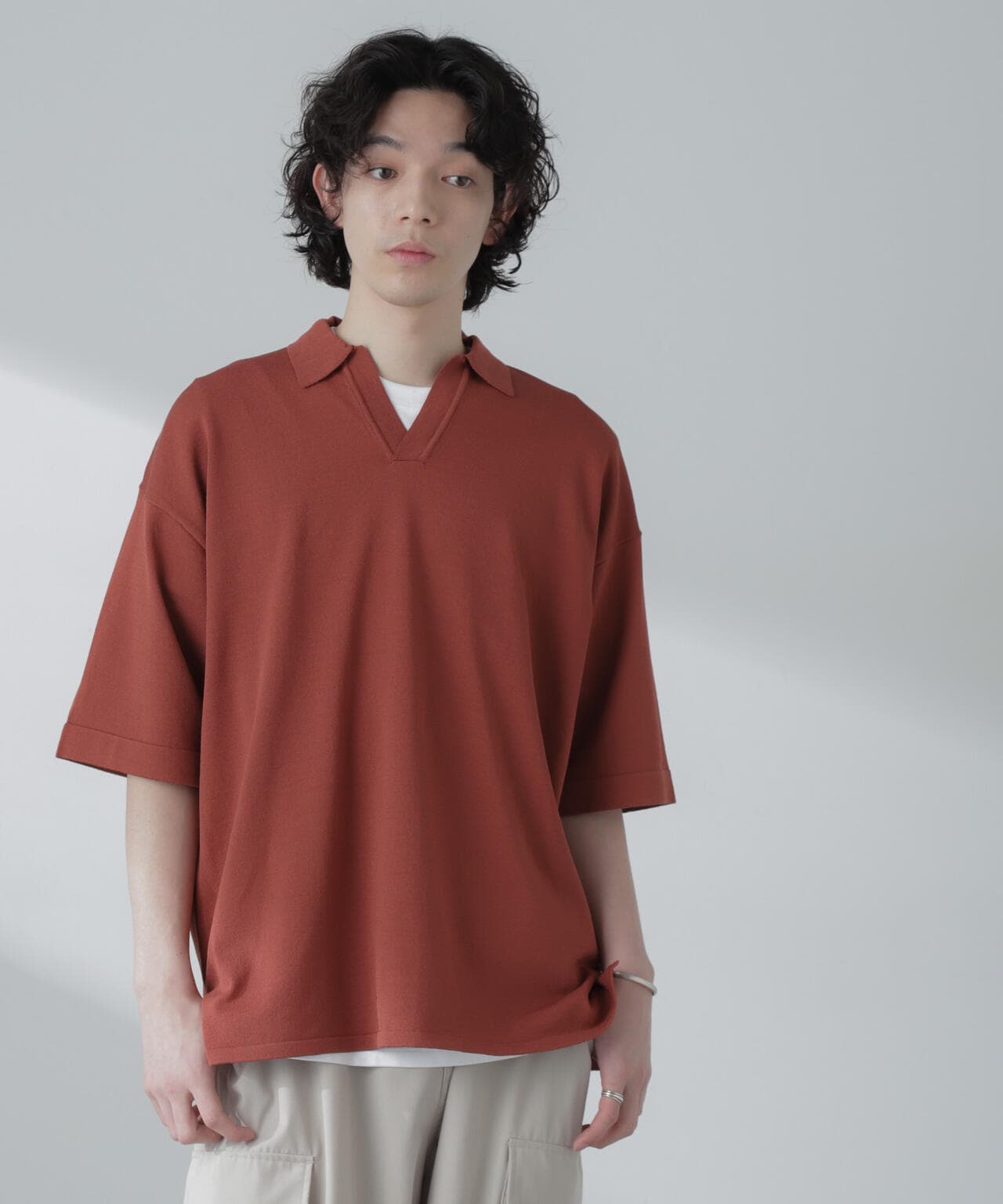 リラックススキッパーポロシャツ 半袖 6724122212