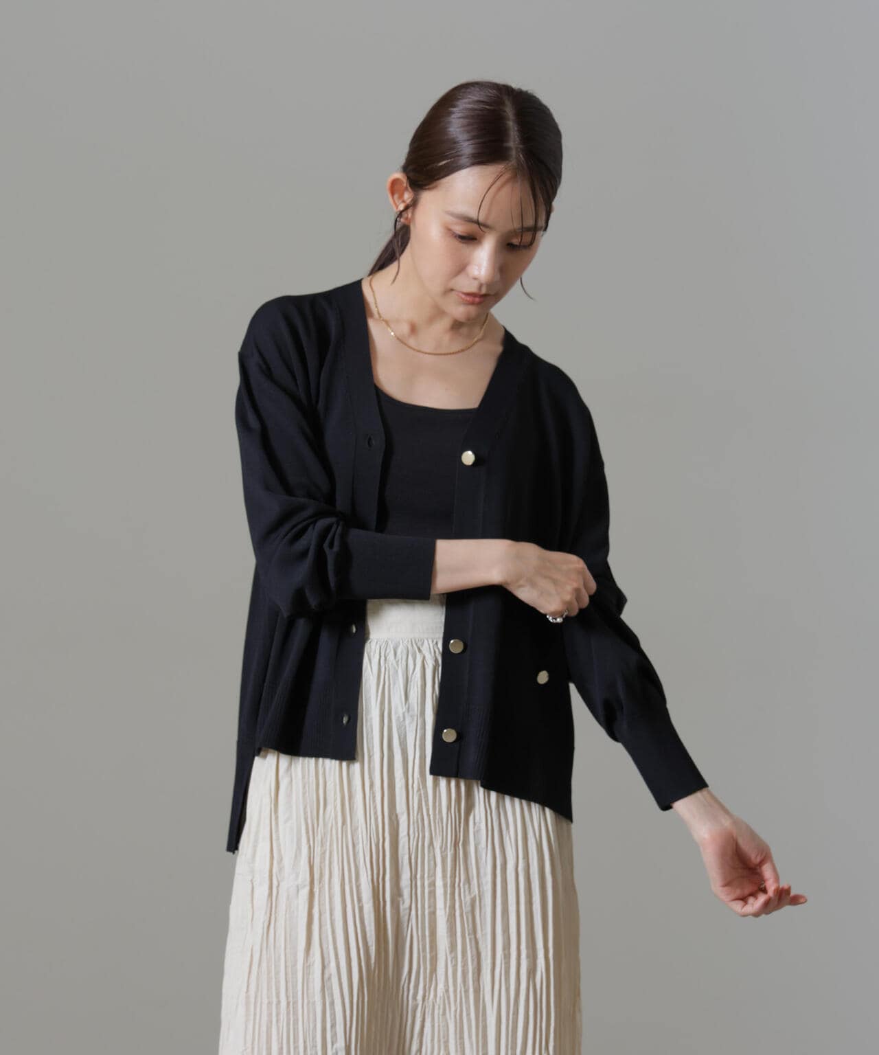 カシュクール2wayカーディガン 6734222303