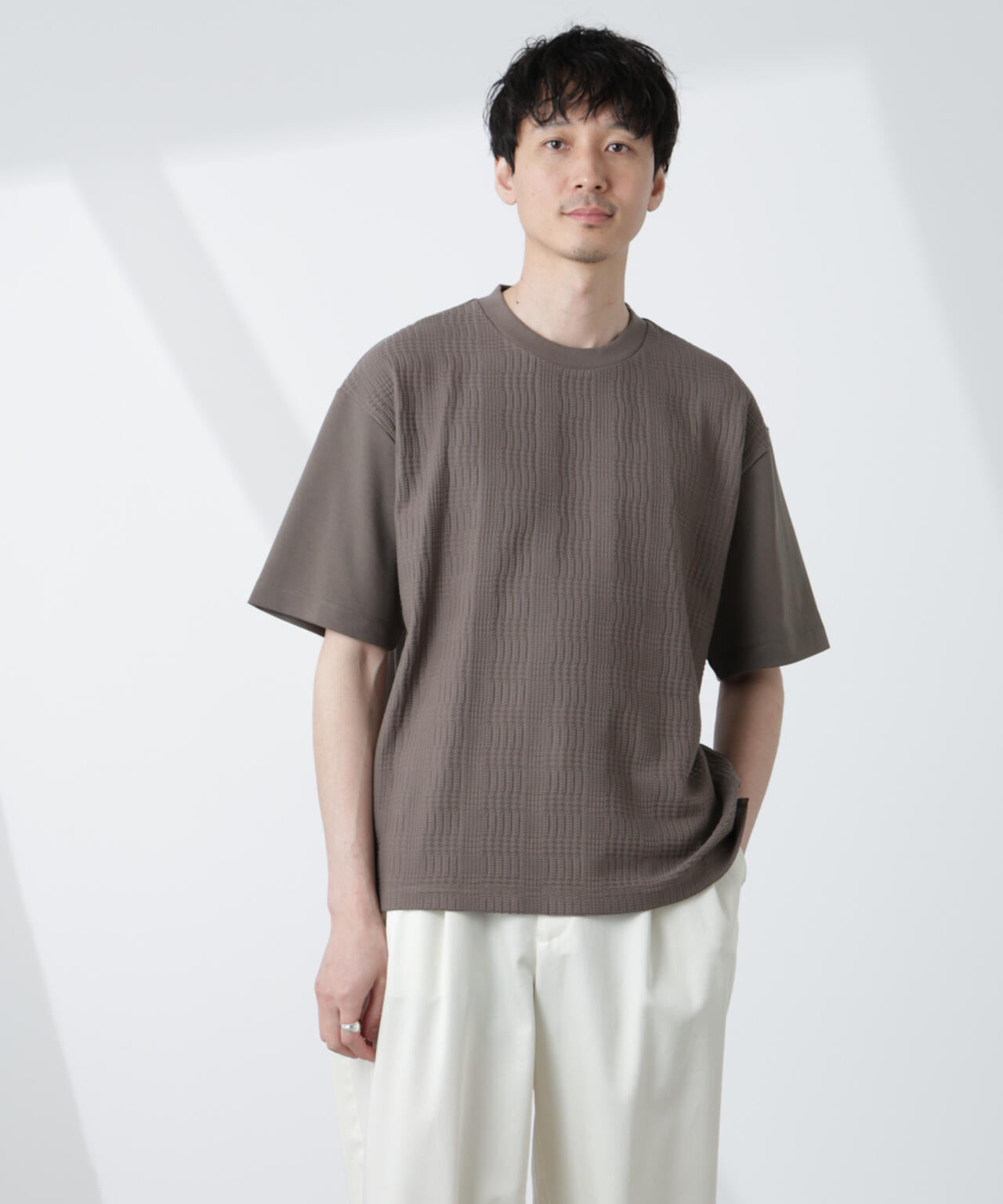 リンクスジャガードコンビTシャツ 6725124228