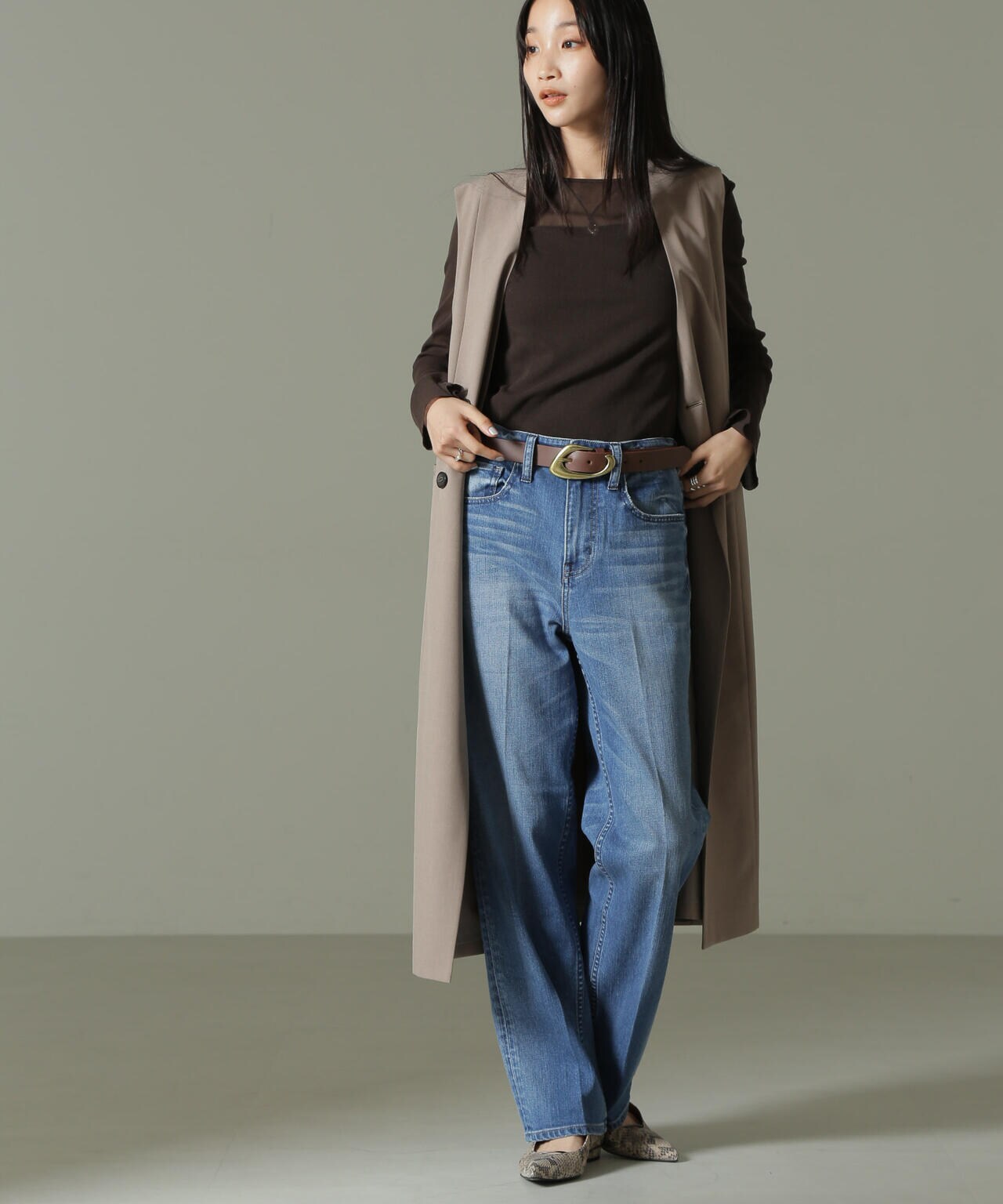 Healthy DENIM/別注 Tallow ストレート デニム 6715127030