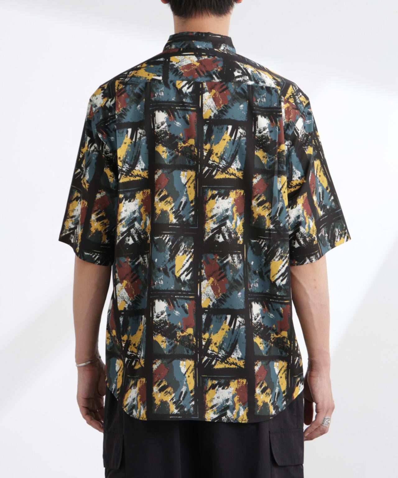 アート柄シャツ 半袖 6725121222