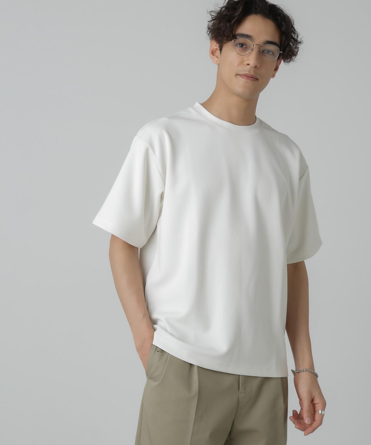 梨地ダンボールリラックスTシャツ(セットアップ可) 6724124230