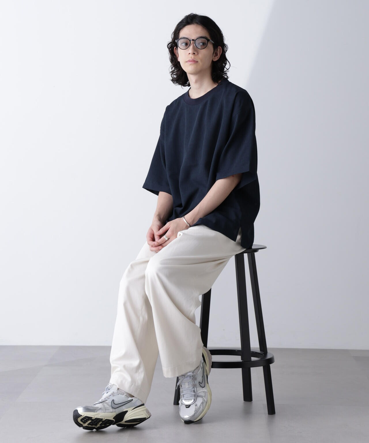 テックリネン布帛Tシャツ 半袖(セットアップ可) 6724224230